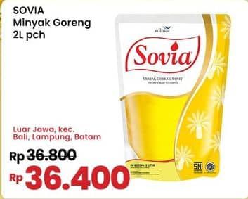 Promo Harga Sovia Minyak Goreng 2000 ml - Indomaret