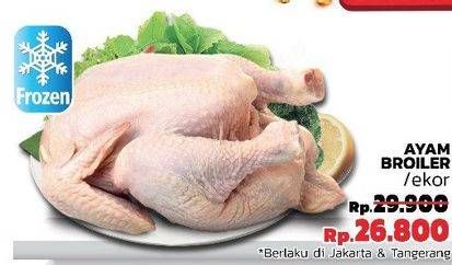 Promo Harga Ayam Broiler Ekor  - LotteMart