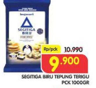 Promo Harga Bogasari Tepung Terigu Segitiga Biru 1 kg - Superindo