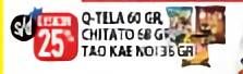 Promo Harga QTELA 60gr/CHITATO Snack Potato Chips 68gr/TAO KAE NOI 36gr  - Hypermart