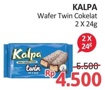 Promo Harga KALPA Wafer Cokelat Kelapa 48 gr - Alfamidi