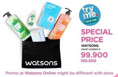 Promo Harga WATSONS Hand Sanitiser per 2 botol - Watsons