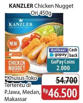 Promo Harga Kanzler Chicken Nugget Original 450 gr - Alfamidi