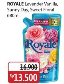 Promo Harga So Klin Royale Parfum Collection Lavender Vanilla, Sunny Day, Sweet Floral 720 ml - Alfamidi