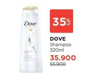 Promo Harga DOVE Shampoo 320 ml - Watsons