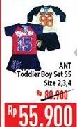 Promo Harga ANT Toddler Boy Set 2, 3, 4  - Hypermart