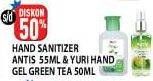 Promo Harga ANTIS Hand Sanitizer 55 ml - Hypermart
