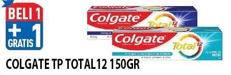 Promo Harga COLGATE Toothpaste Total 150 gr - Hypermart