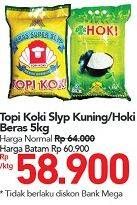 Promo Harga TOPI KOKI Slyp Kuning/HOKI Beras  - Carrefour