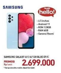 Promo Harga Samsung Galaxy A13 6GB + 128GB  - Carrefour