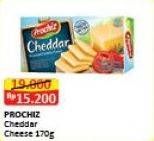 Promo Harga PROCHIZ Keju Cheddar 170 gr - Alfamart