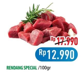 Promo Harga Daging Rendang Sapi per 100 gr - Hypermart