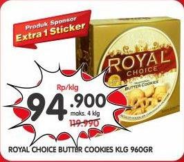 Promo Harga DANISH Royal Choice Butter Cookies 960 gr - Superindo