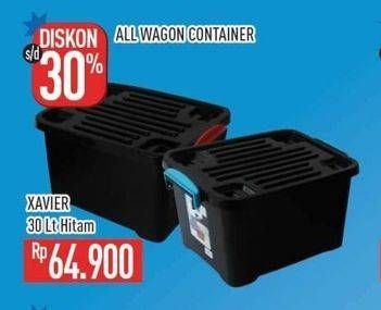 Promo Harga Multindo Xavier Container Box Solid 30000 ml - Hypermart