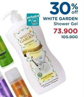 Promo Harga WHITE GARDEN Shower Cream  - Watsons