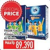 Promo Harga FRISIAN FLAG Primagro 1+ / 3+ 800gr All Variants  - Hypermart