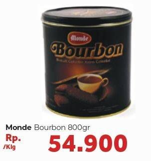 Promo Harga MONDE Bourbon 800 gr - Carrefour