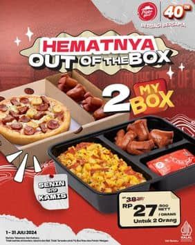 Promo Harga Hematnya Out of the Box  - Pizza Hut