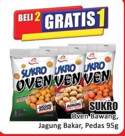 Promo Harga Dua Kelinci Kacang Sukro Oven Rasa Bawang, Oven Rasa Jagung Bakar, Oven Pedas 100 gr - Hari Hari