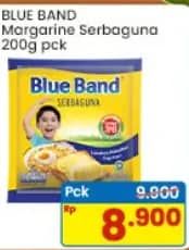 Promo Harga Blue Band Margarine Serbaguna 200 gr - Indomaret