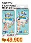 Promo Harga Sweety Silver Pants M30, L28  - Indomaret