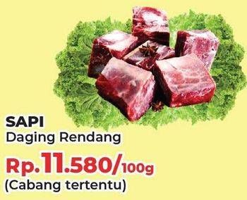 Promo Harga Daging Rendang Sapi per 100 gr - Yogya