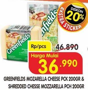 Promo Harga Mozzarella Cheese 200gr  - Superindo