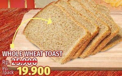 Promo Harga Whole Wheat Toast  - LotteMart