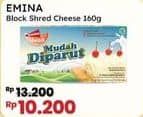 Promo Harga Emina Cheddar Cheese Shred 160 gr - Indomaret