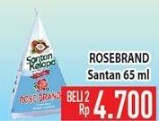 Promo Harga ROSE BRAND Santan Kelapa per 2 pcs 65 ml - Hypermart