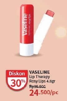 Promo Harga Vaseline Lip Therapy Rosy Lips 4 gr - Guardian