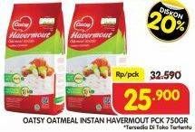 Promo Harga OATSY Havermout Instant Oatmeal 750 gr - Superindo