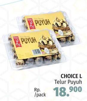 Promo Harga Choice L Telur Puyuh  - LotteMart