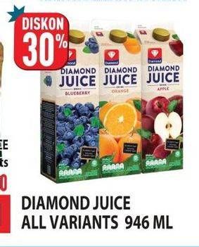 Promo Harga Diamond Juice All Variants 946 ml - Hypermart