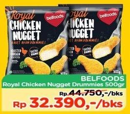 Promo Harga BELFOODS Royal Nugget 500 gr - TIP TOP