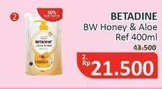 Promo Harga BETADINE Body Wash Manuka Honey 400 ml - Alfamidi