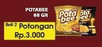 Promo Harga POTABEE Snack Potato Chips per 2 pouch 68 gr - Hypermart