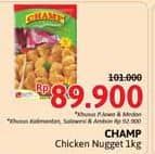 Promo Harga Champ Nugget Chicken Nugget 1000 gr - Alfamidi