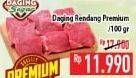 Promo Harga Daging Rendang Sapi Premium per 100 gr - Hypermart