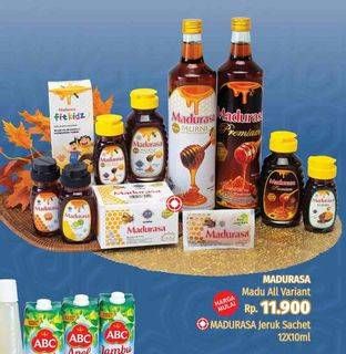 Promo Harga MADURASA Madu Murni All Variants  - LotteMart