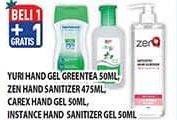 Promo Harga Yuri/Zen/Carex/Instance Hand Sanitizer  - Hypermart