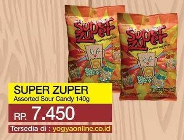 Promo Harga SUPER ZUPER Permen 140 gr - Yogya