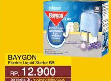 Promo Harga BAYGON Liquid Electric Lavender 22 ml - Yogya