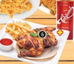 Promo Harga Half Chicken & Fries + Sosro Tetra Pack 200 ml  - LotteMart