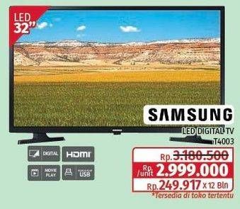 Promo Harga Samsung UA32T4003 | LED TV 32"  - Lotte Grosir