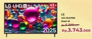 Promo Harga LG 43UA7550PSA  - Yogya