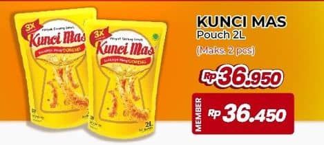 Promo Harga Kunci Mas Minyak Goreng 2000 ml - Yogya