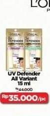Promo Harga Loreal UV Defender All Variants 15 ml - Alfamart
