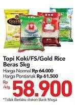 Promo Harga Topi Koki/FS/Gold Rice Beras  - Carrefour