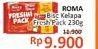 Promo Harga ROMA Freshh Pack per 10 pcs 23 gr - Alfamidi